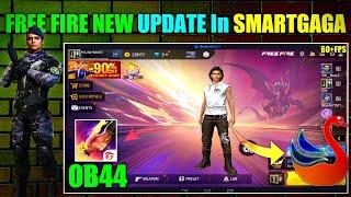 How to Download Free Fire OB44 In Smart Gaga  Free Fire New Update OB44 XAPK  ob44 in smart gaga