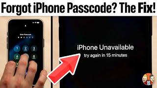 Forgot iPhone Passcode? Heres The Fix 2023