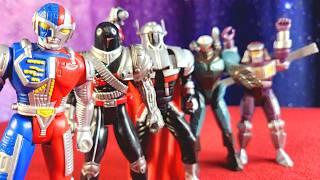 The VR Troopers Action Figures STOLEN from Japanese show Choujinki Metalder