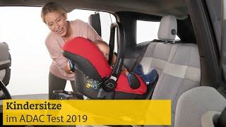 Kindersitztest Herbst 2019  ADAC