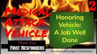 Honoring Service - Medical Attack Vehicle Ambulance Conversion Camper Build Freightliner FL60 MAV