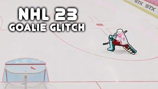 How to do the goalie glitch in NHL 23