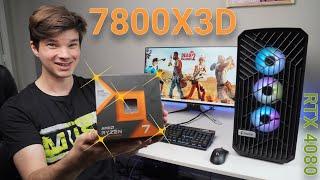 An EPIC 7800X3D Build with RTX 4080  Build and Benchmarks