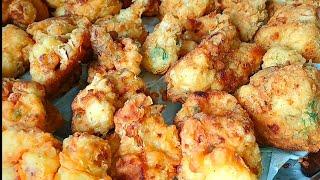 Crispy cauliflower is better than meat or chicken Healthy and cheap food