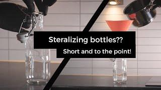 How to sterilize glass bottlesIn 1 minute