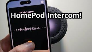 How to Use Intercom on Apple HomePod