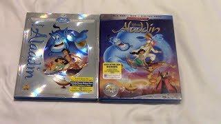 Aladdin Diamond Edition Blu-ray vs Aladdin Signature Collection Blu-ray Comparison