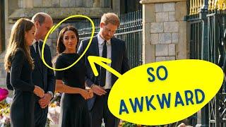 Painful to watch What went wrong for Meghan during the walkabout?