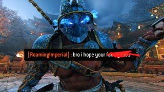 For Honor Manchild Pirate Player Gets Insecure - Random Duels