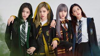 BLACKPINK x HOGWARTS   FACULTIES  HARRY POTTER