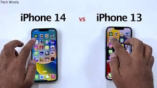 iPhone 14 vs iPhone 13 - SPEED TEST