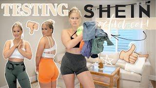 SHEIN Activewear Try-On Haul  Affordable but Worth It?? + Gymshark Dupes??