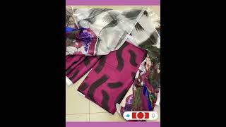 2024s Most Stylish Floral Digital Print Silk Dupatta Swiss Print Shirt & Trouser #floralfashion