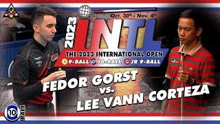 10-Ball - FEDOR GORST vs LEE VANN CORTEZA - 2023 International Open Bigfoot Challenge