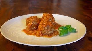 Polpette di carne e riso in umido