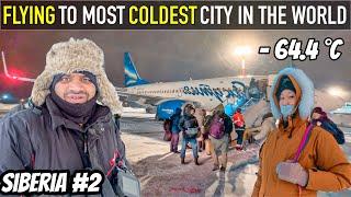 EXTREME FLIGHT for COLDEST CITY IN WORLD - Moscow - Yakutsk