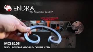 ENDRA MCSB105 FAST DOUBLE END SCROLLL BENDING MACHINE