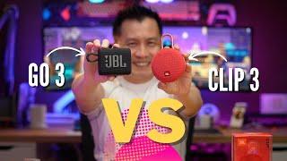 JBL Go 3 vs JBL Clip 3 Which Bluetooth Speaker Packs a Bigger Punch?