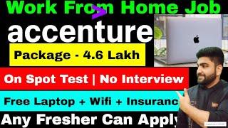 Accenture Recruitment 2024  No Interview  Work From Home Jobs  Online Job at Home  Vacancy  Job