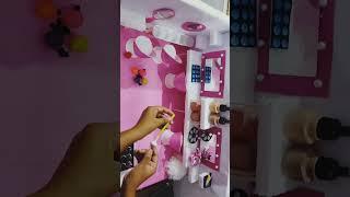 DIY Miniature shop  Realistic salon #shorts #riyascreativecorner #miniature #barbie #realistic #diy