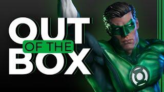 Green Lantern Premium Format Figure Unboxing  Out of the Box