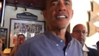 President Obama makes a pit stop at Bostons Union Oyster House