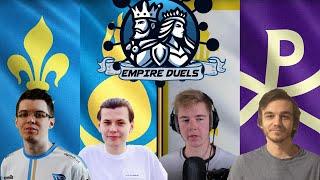 MarineLord + Anotand vs Valdemar + Wam01 - 2v2 Empire Duels Pro Circuit - Age of Empries 4