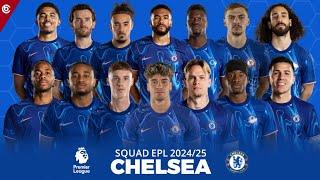 Squad Chelsea 20242025 Ft Filip Jorgensen  Marc Guiu  Chelsea 202425