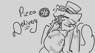 Pizza Delivery - Vore animation W digestion