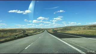 Time Lapse Mental Health Lyft Charity Drive - Reno to Seattle Day 17