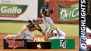 estrellas orientales VS Toros del Este FULL HIGHLIGHST  Resumen  Serie Lidom 10162024