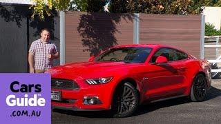 2016 Ford Mustang GT Fastback manual review  road test video