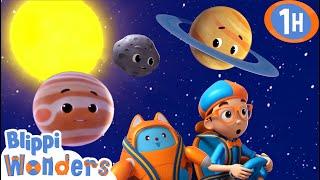 Blippi Meets TALKING PLANETS  Blippi Wonders  Educational Cartoons for Kids