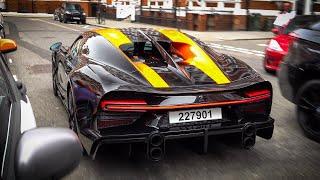 Supercars in London - #CSATW482 Chiron Super Sport 300+ Veyron Senna SF90 MC20 SVJ