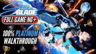 STELLAR BLADE NG+ Full Game 100% Platinum Walkthrough  All Collectibles Nano Suits Cans etc.
