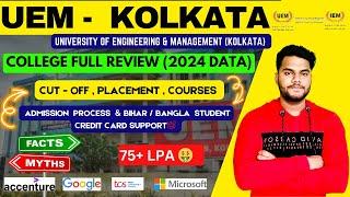 UEM KOLKATA  REVIEW 2024 UNIVERSITY OF ENGINEERING & MANAGEMENT  PLACEMENT FEE  WBJEE 2024