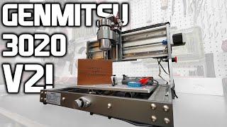 Modded V1 vs NEW V2 Desktop CNC. Will They Cut Metal? Genmitsu 3020-PRO MAX V2 First Impressions