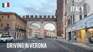 Driving in Verona Italy 4K UHD