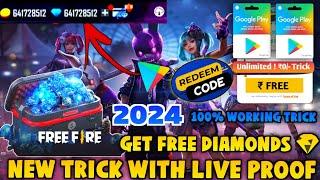 Get Free Redeem Code  Free Redeem Code App  Google Play Redeem Code  2024  Free Fire Diamond App