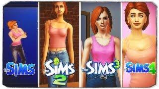 СРАВНИВАЕМ СИМОВ ИЗ ВСЕХ ЧАСТЕЙ ИГРЫ THE SIMS