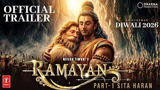 Ramayana  Official Trailer  Sunny Deol  Ranbir Kapoor  Sai Pallavi Yash  Nitesh TiwariConcept