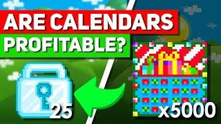 Are Winterfest Calendars Profitable? 25 Days Growtopia