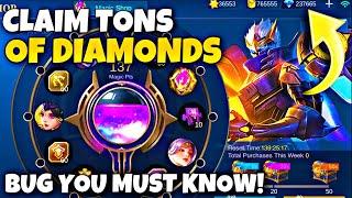 How to get free Diamonds in mobile legends 2021  Updated Trick