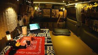 Car Camping Trip  Relaxing alone in the great outdoors  Van life  ASMR