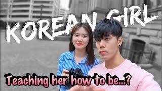 Ajarin CEWEK KOREA Bikin Video Bareng