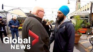 Canada Election Man tells Jagmeet Singh he should remove his turban to look like a Canadian