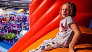 Slide Up Indoor Playground Fun in Reverse 