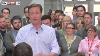 David Camerons Freudian Slip - 01052015