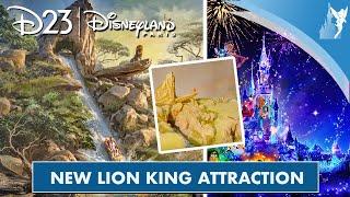  Disneyland Paris News Flash D23 announcements for Disneyland Paris with new Lion King attraction