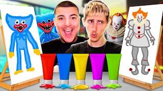 LA MEILLEURE PEINTURE DEVIENT RÉELLE DANS LA VRAIE VIE  Poppy Playtime  Ça le Clown Horreur 